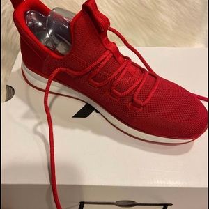 Aldo red sneakers
